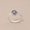 Lavender Dusk Ring｜薰紫暮光 925純銀薰衣草紫尖晶石戒指