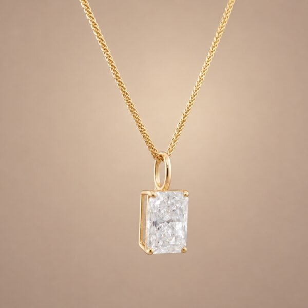 Radiant One Lab Diamond Pendant｜耀境一克拉培育鑽石墜飾