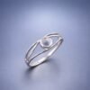 ringmoontoneye2 Moonlight Orbit Ring|月光軌跡 925純銀月光石開口戒指