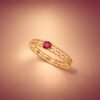 ringrubidiam4 Jedi Crimson Spinel Ring|絕地紅光 18K金紅尖晶石鑽石戒指